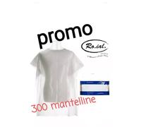 RO.IAL 300 PZ MANTELLINA PARRUCCHIERE Estetista MONOUSO BIANCO TAGLIO MANTELLA