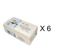 Ro.Ial Asciugamani in Carta a Secco Goffrata - 6 Confezioni da 60 Pezzi