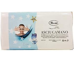 RO.IAL. ASCIUGAMANO CARTA RIPIEGATI 60 ASCIUGAMANI X 6 PEZZI