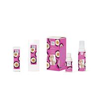 Kit cera depilatoria spray a freddo bubble wax burro di karite' pelli normali