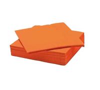 Ro.Ial Srl Linen, confezione 1000 tovaglioli 40x40, arancio Linen, confezione 1000 tovaglioli 40x40, arancio