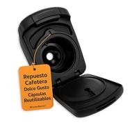RO Linea Bianca Porta Capsule Compatibile Krups Dolce Gusto Lumio MS-624360 Ricambio Originale Supporto Cafe KP130 KP310 Compatibile DeLonghi EDG325 EDG355 Plastica Nero Alta Temperatura