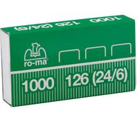 RO-ma RO-Ma Punti Metallici 24/6 126 Oro Confezione 10.000 Punti S_0194_357348 C