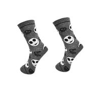 Ro Rox Calzini gotici Scheletro Teschio Pipistrello Zucca Voodoo Halloween Unisex