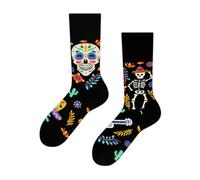 Ro Rox Calzini gotici Scheletro Teschio Pipistrello Zucca Voodoo Halloween Unisex