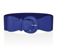 Ro Rox Cintura elasticizzata per infermiere Raya, stile vintage anni '68, Blu reale, S