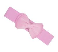 Ro Rox Vera Cintura Larga Elastica Fiocco Satini 1950 Vintage Retro Pin-Up - Rosa chiaro