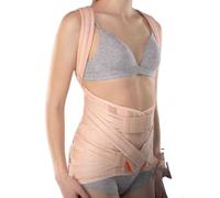 Ro+ten-Orthoservice M1336 Busto spallaccio dorso-lombare semirigido con tiranti, Crema