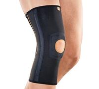 Ro+ten-Orthoservice MG1004 Ginocchiera tubolare Airx con aste articolate e stabilizzatore rotuleo, Nero