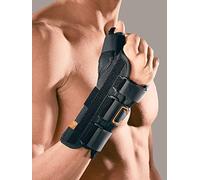 Ro+ten-Orthoservice MP1117R Polsiera apribile con presa pollice destro, Nero