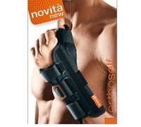 Ro+ten-Orthoservice MP1117R Polsiera apribile con presa pollice destro, Nero