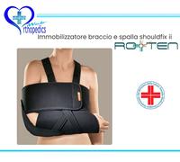 RO+TEN TUTORE IMMOBILIZZATORE SPALLA BRACCIO TASCA GOMITO RIMOVIBILE SHOULDFIXII