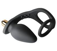 Vibratore anale stimolatore per prostata ro-zen black stimalation