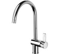 Miscelatore per lavello Paffoni Rock canna orientabile cromato RO180CR