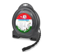 RO6G Weed Eater String - 130 Weed Wacker String - 187 FT Trimmer Line Heavy Duty per Echo Husqvarna Stihl Ego Oregon Grass Trimmer String - nero