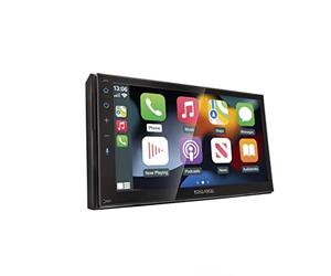 Road Angel RA-X721DAB, Autoradio con Apple Car Play e Android Auto, touchscreen capacitivo da 7", Bluetooth, Spotify, DAB+ e WAZE, navigatore satellitare, nero, 3 anni di garanzia