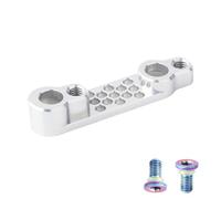 Road Bike Brake Adapter - Aluminum Disc Brake Mount, Front Rear Precision Fit with Stable Alignment for Smooth Braking Performance Metal Adapter for Commuting Touring Travel Adventure Cycling