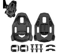 Road Bike Clipless Pedal Cleats - 0° or 5° Float Self-Locking Clips | Size 9.2x6.5cm Weight 67-68g | Road Bike Clipless Pedal Cleats | High-Strength Nylon, 0°/5° Float Options, Self-Locking Desig