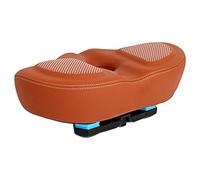 Road Bike Saddle, Wide Cushion Seat 12.6x7.48x4.72 Inches, Thickened Comfortable Bicycle Saddle for Outdoor Travel Commuting School Fitness Beach Cycling Long-Distance Exercise Rides