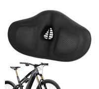 Road Bike Saddle, Wide Vehicle Cushion Saddle, Thicken Bicycle Seat, Outdoor Cycling Chair, Comfortable Padded Saddled for Long Distance Fitness Travel School Commute 12.6x7.48x4.72 Inches