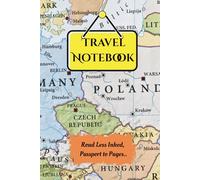 Road Less Inked Passport to Pages- A Traveler's Logbook of Memories & Miles: Matte Finished Handcrafted Travel Journal for Uncharted Adventures.