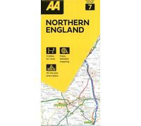 Road Map Northern England (AA Road Map Series 7) (AA Road Map Britain) Map - Folded Map. 3 miles to 1 inch.: 1:200000: 07
