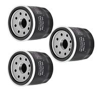 Road Passion 3*Filtri olio 204 HF204RC Compatibile con Kawasaki,Honda,Yamaha 15410-MCJ-000 15410-MCJ-505 15410-MFJ-D01 15400-PFB-014 16097-0002 16097-1070 16097-1072 5GH-13440-20 3201-044