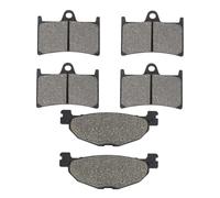 Road Passion Anteriore e Posteriori Pastiglia Freno Kit Compatibile con YAMAHA XP 500 T-Max 2008 2009 2010 2011 / XP 500 T-Max ABS 2008 2009 2010 2011