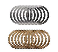 Road Passion Dischi Frizione Completa Guarniti e Acciaio per Harley Tour Glide Classic/Ultra Classic