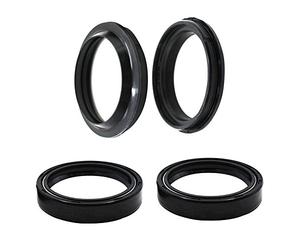 Road Passion Forcella Paraolio + Parapolvere kit 48 x 58 x 10 mm per White Power WP 48MM WP48MM WP48 MM Motocross