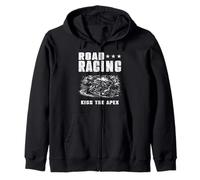 Road Racing Bacio LA Apex Moto Motorsport più Veloce Gara Felpa con Cappuccio