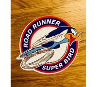 Road Runner Super Bird Sticker Coyote Plymouth Motorsport Fun V8 Mi091