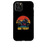 Road Therapy Retro Sportbike Superbike Moto Design Custodia per iPhone 11 Pro