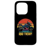 Road Therapy Retro Sportbike Superbike Moto Design Custodia per iPhone 15 Pro