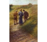 Road to Emmaus Notebook: Blank Lined Journal featuring Sacred Art by Fritz von Uhde | Traditional Catholic Stationery, 120 Pages, 6x9 College Ruled