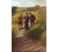 Road to Emmaus Notebook: Blank Lined Journal featuring Sacred Art by Fritz von Uhde | Traditional Catholic Stationery, 120 Pages, 6x9 College Ruled