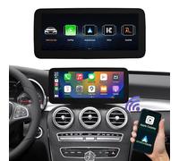 Road Top 10,25 Pollici Autoradio, CarPlay senza fili e Android Auto per Mercedes Benz C GLC V Classe W205 W447 2016-2018 Anno con sistema NTG5.0, schermo tattile Stereo Auto con Mirrorlink