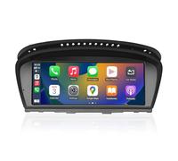 Road Top 8,8 pollici autoradio, CarPlay/Android Auto/Mirrorlink/GPS per BMW Serie 3/5 con sistema CCC E60 E61 E90 E91 E92 (2005-2010 anno), ricevitore autoradio touchscreen auto