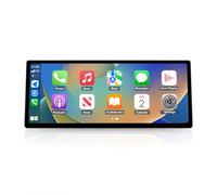 Road Top Carplay Autoradio, 12,3 pollici Car Touchscreen per BMW X5/X6 Serie F15/F16 con NBT sistema (2014-2016 anno), Autoradio con Cornice Stretta per Apple CarPlay/Android Auto/MirrorLink