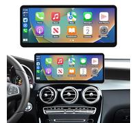 Road Top Carplay Autoradio, 12,3 pollici Car Touchscreen per Mercedes Benz C GLC V W205 con NTG 5.0 2015-2018 anno, Autoradio con Cornice Stretta per CarPlay/Android Auto