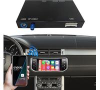 Road Top Senza fili Carplay Android Auto per Land Rover Evoque Discovery Sport Range Rover Sport 2004-2019 Anno, Carplay Retrofit Kit Decoder, Supporto Mirrorlink, Reverse Camera