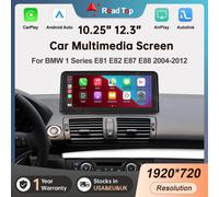 Road Top Wireless CarPlay Android Auto Display multimediale per auto per BMW Serie 1 E81 E82 E87 E88 CCC CIC Sistema Linux Touch Screen