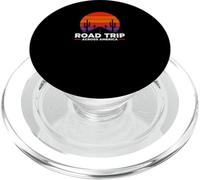 Road Trip America Family Trip 50 State Borders USA America PopSockets PopGrip per MagSafe
