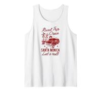 Road Trip Crew Santa Monica Lascia rotolare la California Abbinata Canotta