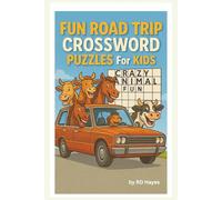 Road Trip Crossword Puzzles: Crossword puzzles with easy to read print for road trips with crosswords about Farm, Animals and other related activities.