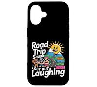 Road Trip Squad Lost But Laughing Divertimento di viaggio - Custodia per iPhone 16