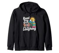 Road Trip Squad Lost But Laughing Divertimento di Viaggio - Felpa con Cappuccio