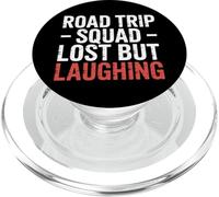 Road Trip Squad Lost But Laughing Travel Fun - PopSockets PopGrip per MagSafe