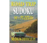 Road Trip Sudoku for Adults: Medium Difficulty