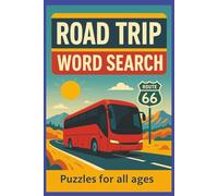 Road Trip Word Search Puzzle Book: Word Searches with Easy to Read Print about Road Trips, Traveling, Driving, and More | 6x9 inches, 110 pages | 50+ ... … Gift for Vacations, Holidays, and Free Time